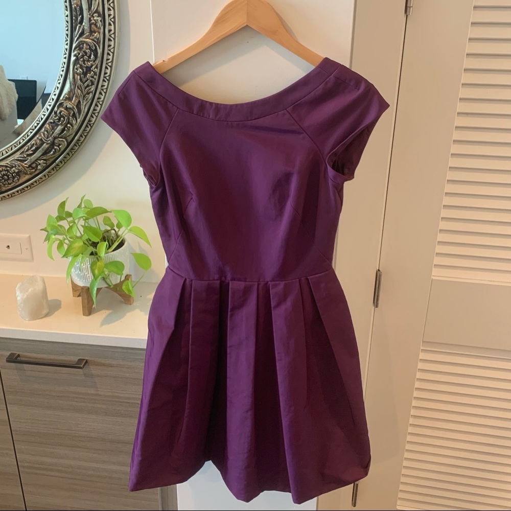 French Connection Cocktail Dress Purple